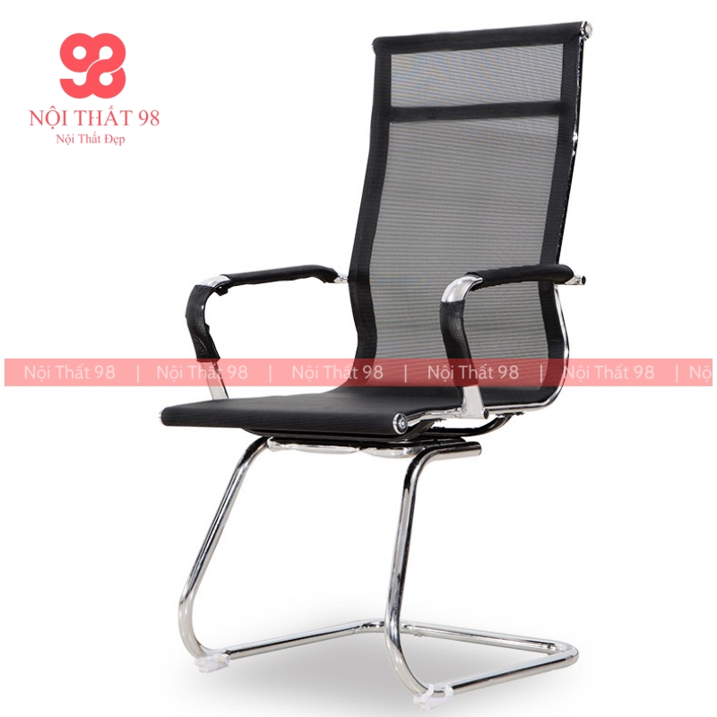 Ghế Qùy Lưới Lưng Cao Chân Nhún - GQLC01
