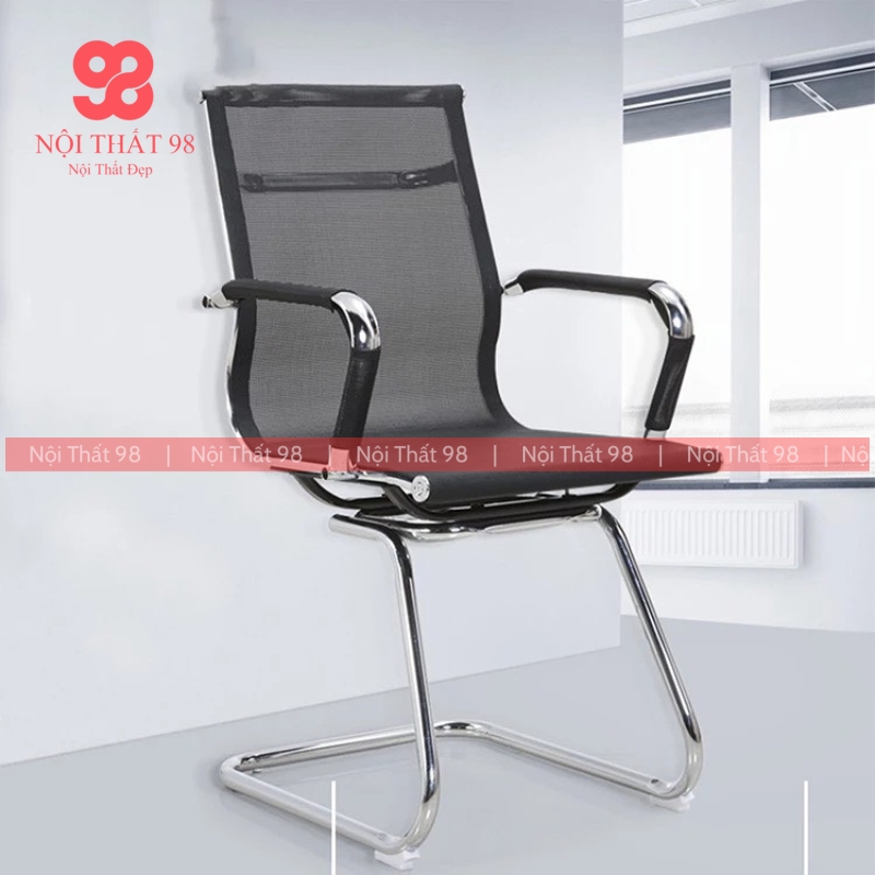 Ghế quỳ lưới lưng trung chân nhún - QLTM1